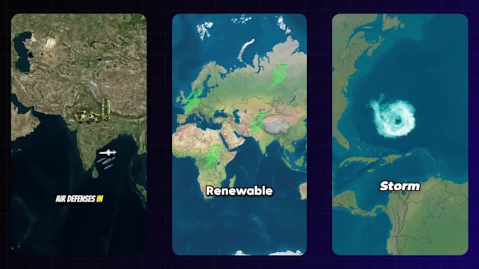 create geolayers map animations and explainer videos