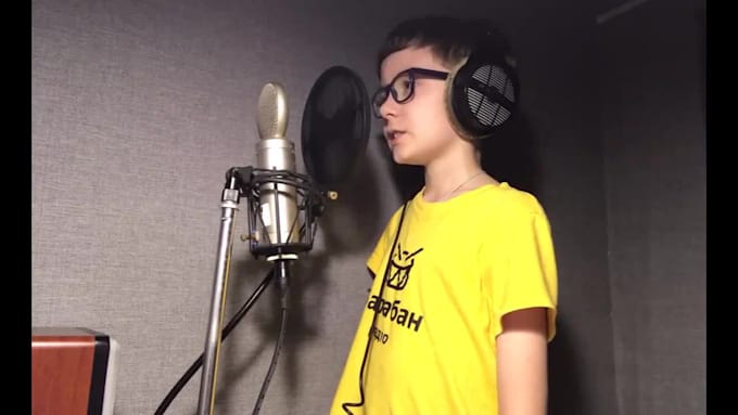 record a professional russian boy voice over