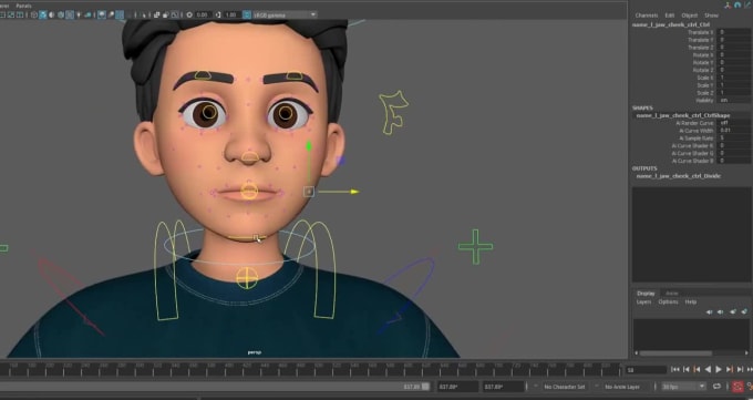 3d character rigging in 3d max, maya, blender, animate and rigging, 3d ...