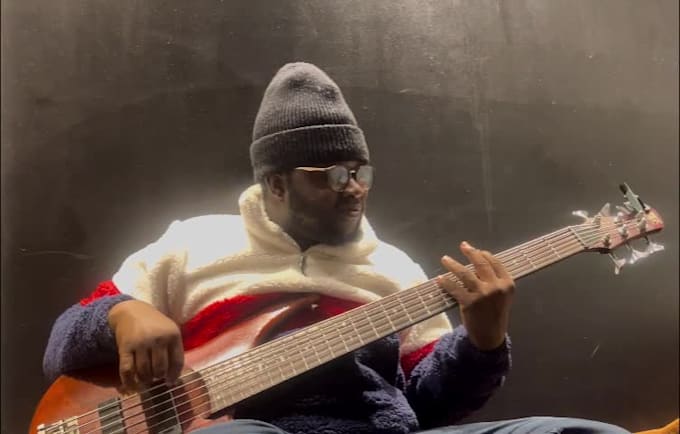 be your pro level session bass player