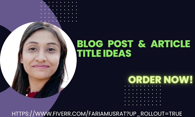 research SEO friendly article or blog title ideas based on your keywords