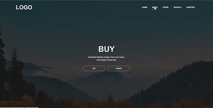 Html and css web design by Cansngven | Fiverr