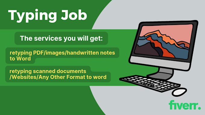 convert PDF to editable excel, word, accurate data entry service