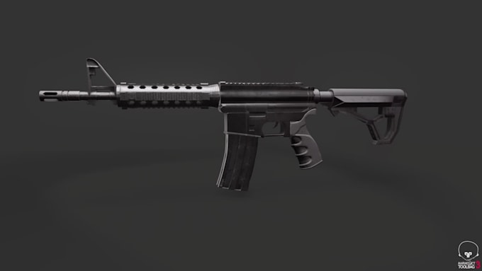 create 3d hard surface assets ready for texturing,