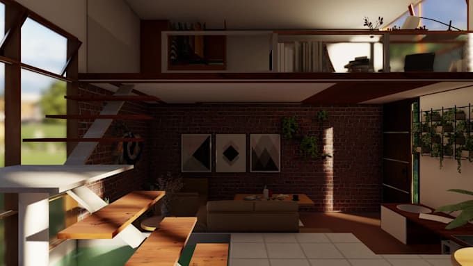 create an architectural rhino, sketchup, a 3d model for you