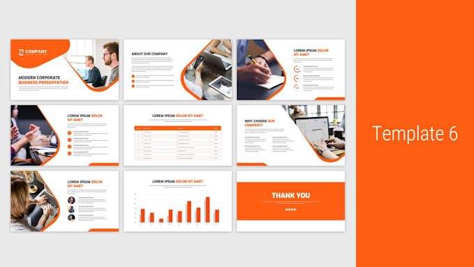 design a branded powerpoint presentation template