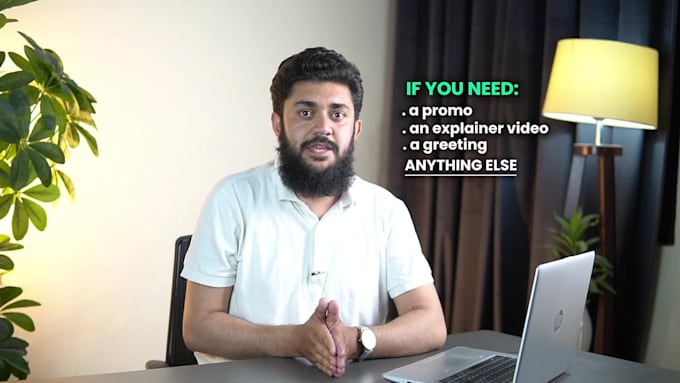 be your indian spokesperson, video presenter and actor