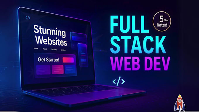build custom websites as a pro full stack web developer