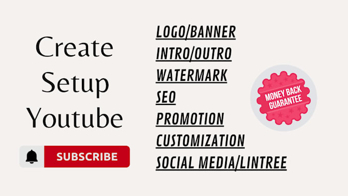 create and setup youtube channel