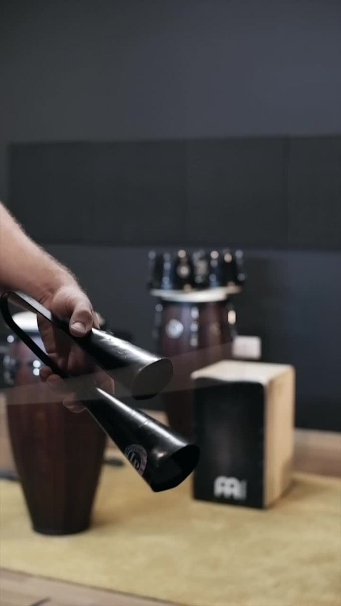 record HQ cajon and latin percussions