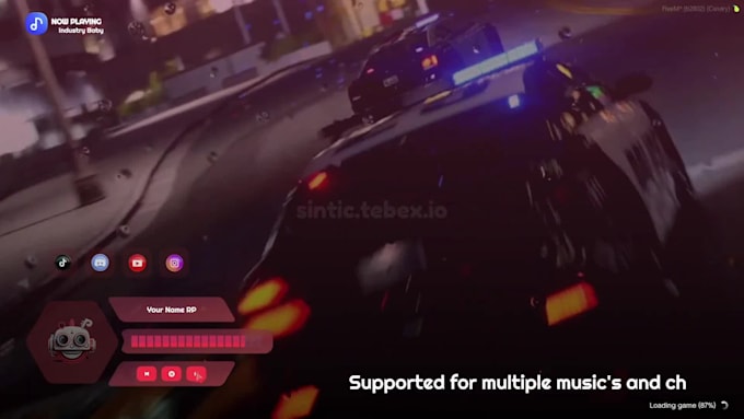 Create unique fivem cinematic server loading screen trailer, script fix ...