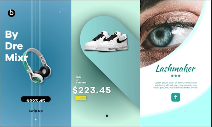 Make a bright advertisement for your social networks by Smirnova_irina ...