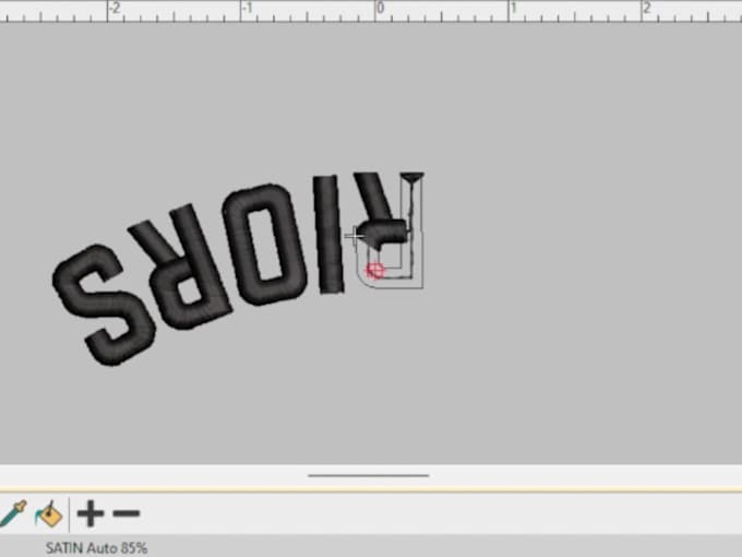 embroidery digitizing logo into emb dst pes files in 1 hr
