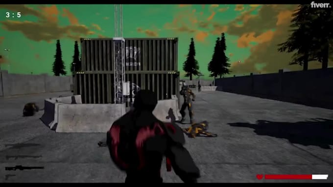 create a custom 3d game in unreal engine 5