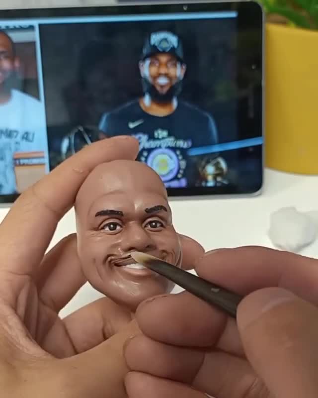 sculpt custom 3d portrait art doll  from your photo