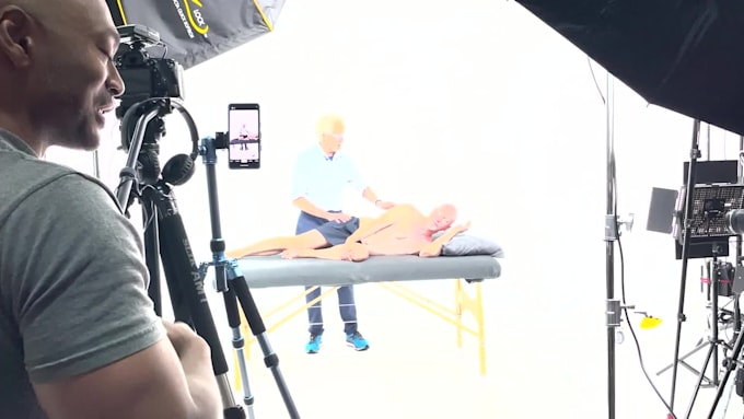 do professional video production for online courses