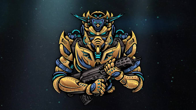 make premium mascot esport gaming youtube discord logo