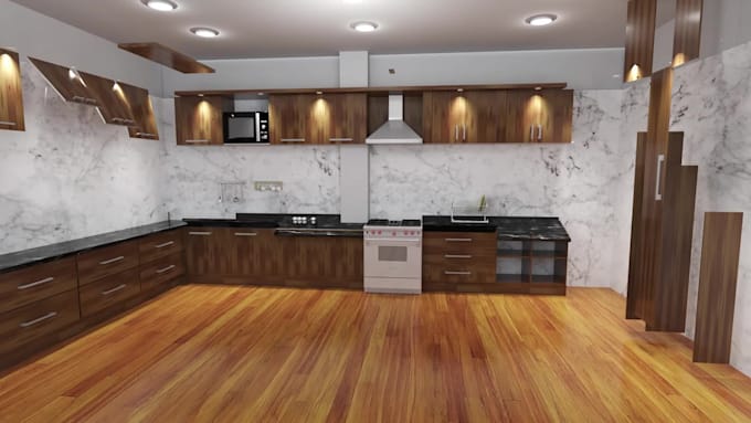 create realistic architectural walkthrough 3d animation