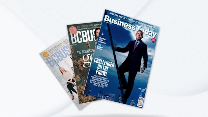create book and magazine promo video trailer