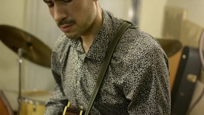 record a beautiful modern jazz guitar track