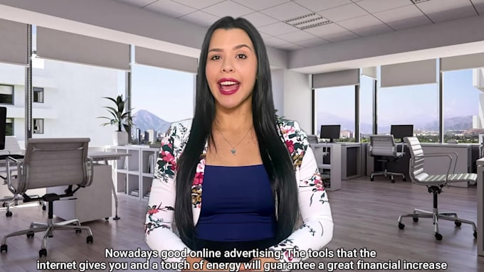 be your professional spanish video presenter