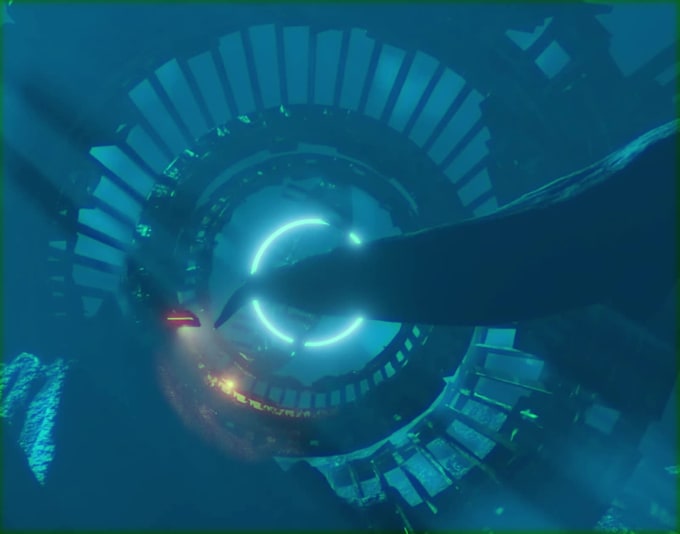 create a scifi scene for you