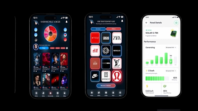 Do ui ux design for mobile app and website using figma by Dannyplayx ...