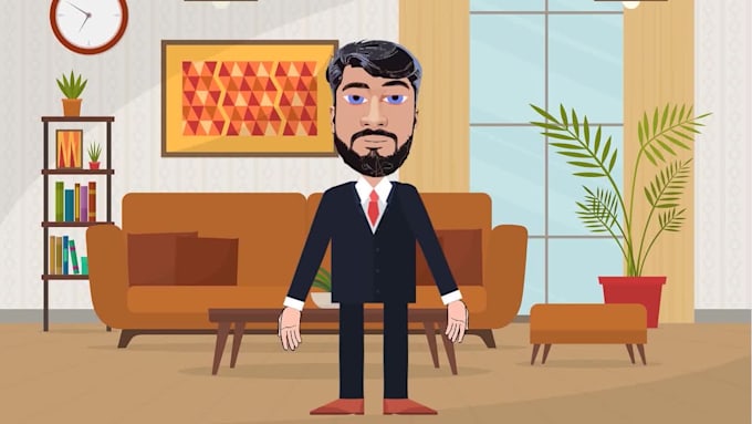 create character animation and cartoon video