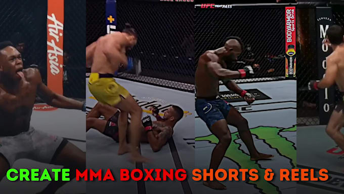 create 100 mma boxing shorts and reels