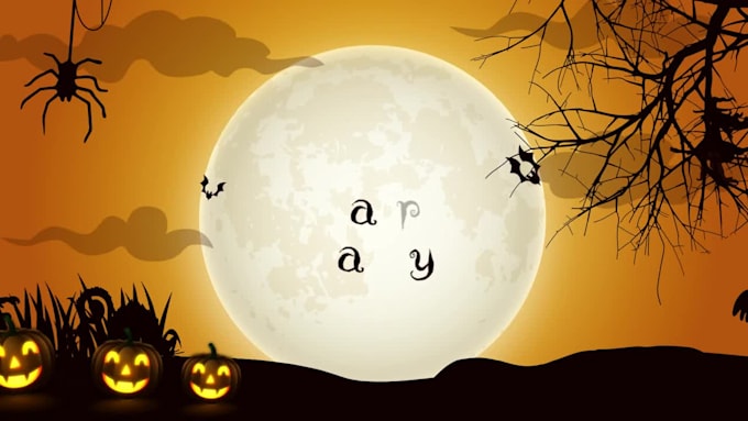 customize scary halloween party greetings