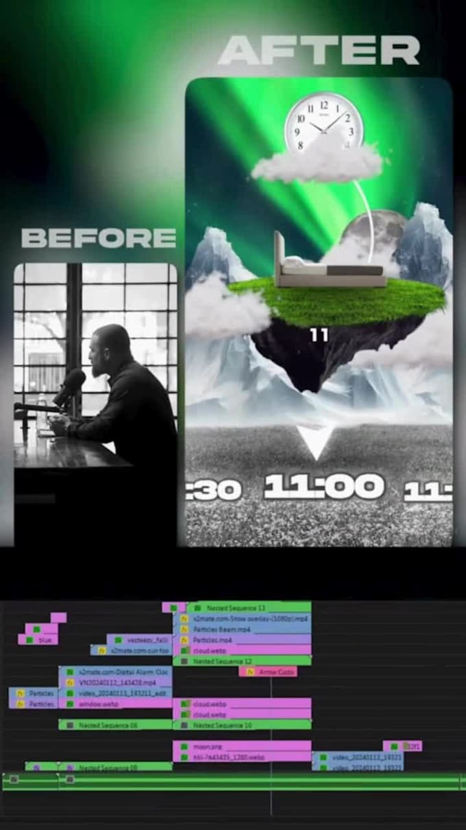 do video editing using capcut pro and canva pro