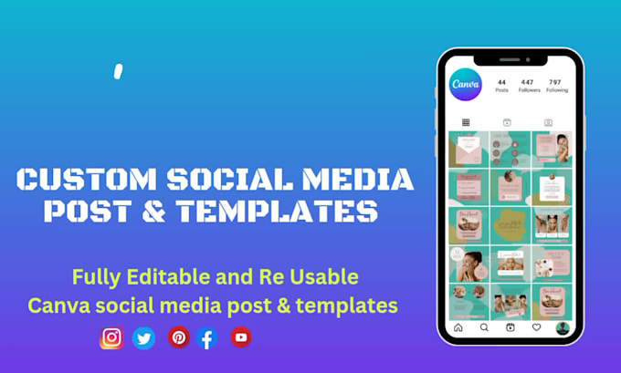 Canva social media post design by Junaidjunaid947 | Fiverr