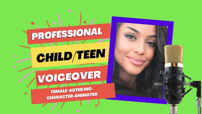 do an american childs voiceover