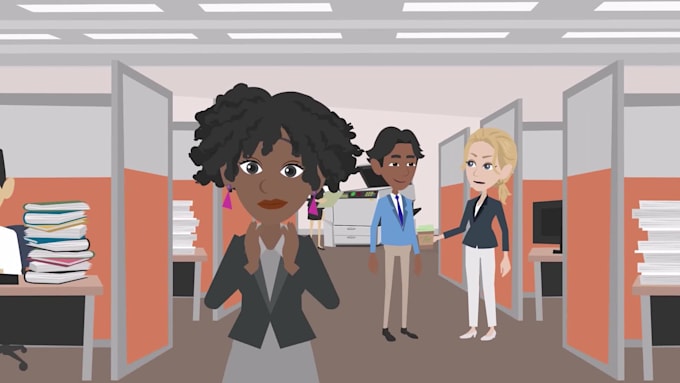 create 2d animated explainer videos