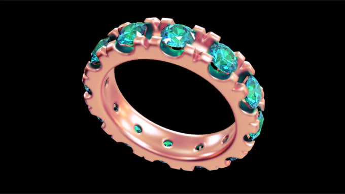 Make 3d Jewelry Cad Design And Realistic Renderings By Hypnomedusa Fiverr