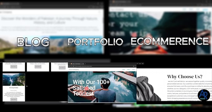 design a perfect website for you with brilliant work