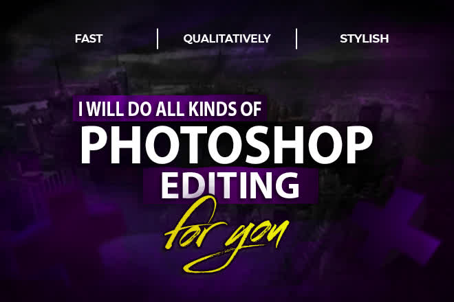 do professional photo editing and background removal in photoshop