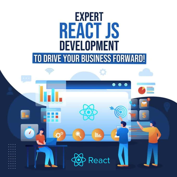 be your expert react developer to build modern web apps