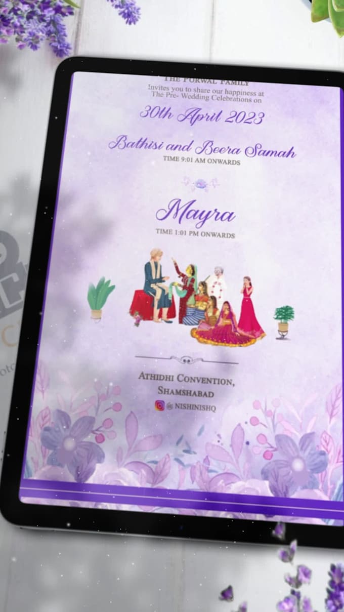 indian wedding invitation HD in 2025