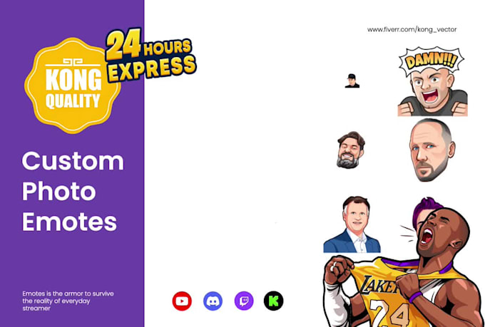 draw your face into custom chibi emotes for kick and twitch