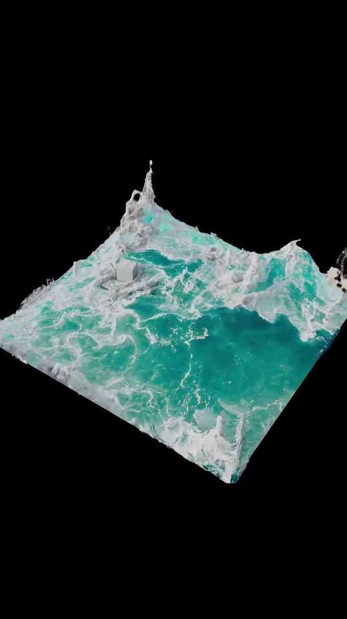 do 3d fluid simulation 3d product animation 3d water simulation 3d water vfx