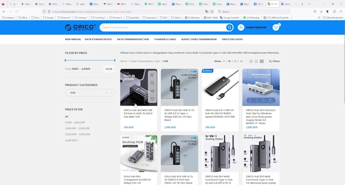 create wordpress ecommerce website, and online store