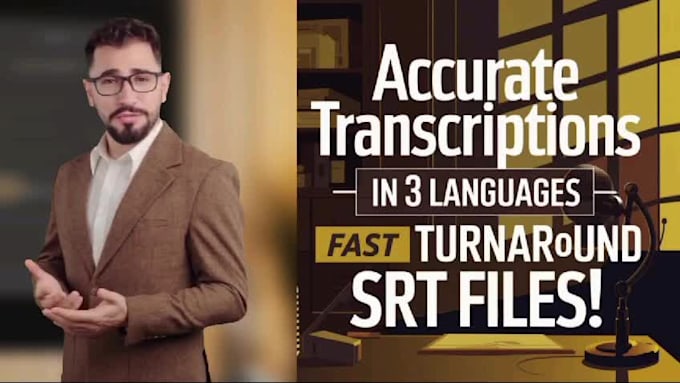 precise transcriptions video audio and srt subtitles in english, russian, hebrew