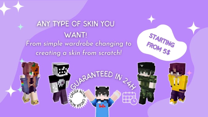 5 Best Purple Minecraft Skins