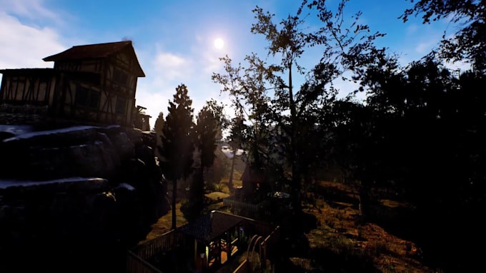 Create a custom 3d environment or level design in unreal engine 5 by ...