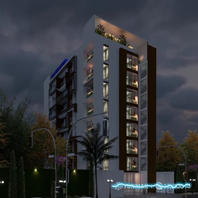 do 3d sketchup , revit modeling and photorealistic rendering