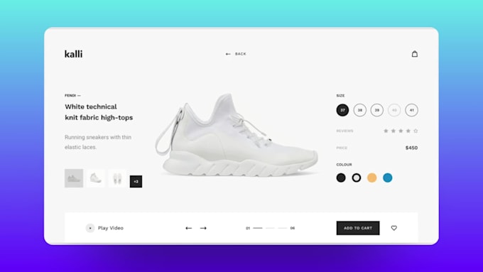 design 3d animated shopify product store website redesign pagefly landing page