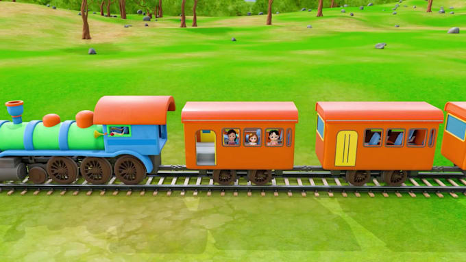 create best quality 3d kids rhymes