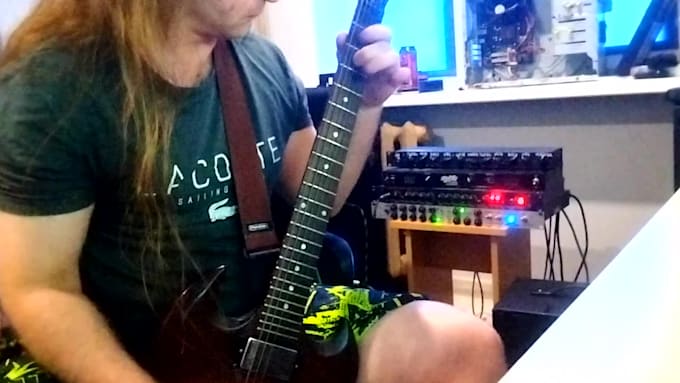 record studio quality heavy metal guitar