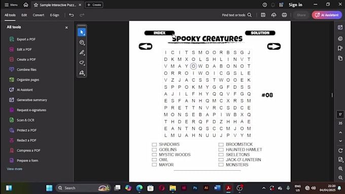 convert your print ready PDF book into an interactive kindle scribe format PDF